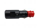 Auto Male Plug Cigarette Lighter Adapter isina LED